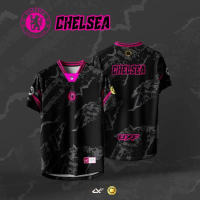 [In Stock] Pink Chelsea Football Club Jersey with Sublimation Print
