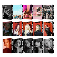 30Pcs/set Korean KPOP Girls LISA ROSE JISOO JENNIE Album Photo Card Lomo Cards Poster Self Made Card Photocard