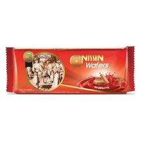 Makanan Ringan Camilan Snack Wafer Nissin Varian Peanut Butter Kacang, Coklat Chocolate, Strawberry,