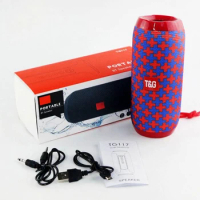 TG117 Speaker Bluetooth Speakers Portable Bluetooth Speaker Box For Computer PC Smartphone With TF Card FM for Girls Boys Gifts