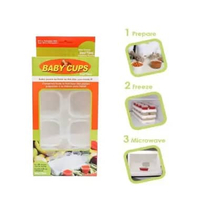 Baby Cups Food Puree Container Penyimpanan Makanan Bayi MPASI Freezer