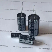 50V 1uF 2.2uF 4.7uF 10uF 22uF 47uF 100uF 220uF 470uF 1000uf 2200UF 3300UF 4700UF 20% DIP aluminum electrolytic capacitor