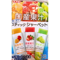 日本真光條狀果汁冰沙果凍大包裝9本入
