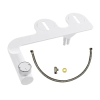 New SL41 Thinline Bidet Attachment For Toilet Seats Single Cool Adjustable Nozzle, Toilet Fart Wash Buttock Connector