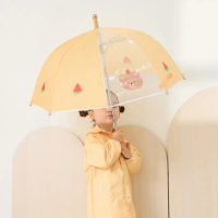 【bebenuvo】安全滾輪兒童傘(2024新品/圓頂設計大空間遮雨)