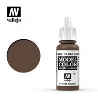 《豬帽子》現貨 AV Vallejo 水性漆 Model Color 平光褐色 70984