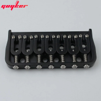 7 String Fixed Electric Guitar Bridge Black