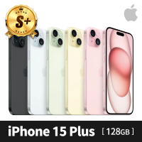 Apple S+級福利品 iPhone 15 Plus 128G(6.7吋) 33W雙孔快充組