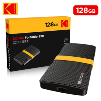 Kodak X200 Portable SSD 2TB 1TB USB 3.1 Type C External Drive Hard Disk 512GB 256GB Solid State Drive For PS4 Laptop Macbook PC
