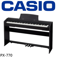 【CASIO 卡西歐】PX-77088鍵數位鋼琴 黑色 / 公司貨保固(px770)