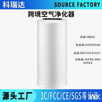 亞馬遜空氣凈化器室內家用電器負離子智慧加濕負離子發生器跨境wk