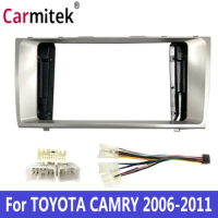 9 Inch for Toyota Camry android 2 din framecar radio dvd player fascia stereo panel for Toyota Camry 2006-2011 frame