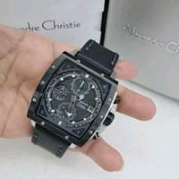JAM TANGAN PRIA ALEXANDER CHRISTIE CHRONO ORIGINAL 6376 AC 6376 AC6376 ACF 6376 DIAMETER 4CM GARANSI