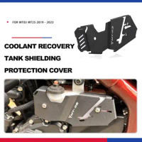 Motorcycle Parts Radiator Guard Coolant Recovery Tank Shielding Engine Cover For YAMAHA MT-25 MT-03 MT25 MT03 2020-2023 MT 25 03