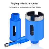 Drill Bit M10 Angle Grinder Hole Opener Diamond Core Drill Bit Marble Granite Tile Ceramic Concrete Hole Saw Cutter Drilling