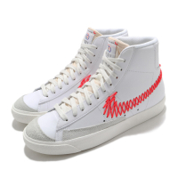 Nike 休閒鞋 Blazer Mid 77 運動 女鞋 基本款 簡約 舒適 球鞋 穿搭 大童 白 紅 DJ2008161