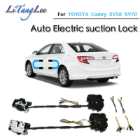 For TOYOTA Camry XV50 XV70 Altis Car Soft Close Door Latch Pass Lock Actuator Auto Electric Absorption Suction Silence Closer