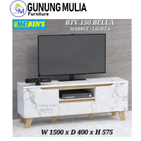 Buffet TV  Bella Matken's Bahan Particle Board Minimalis