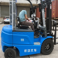 杭州電動叉車1噸2噸3噸小型叉車四輪座駕式平衡重式液壓裝卸車堆