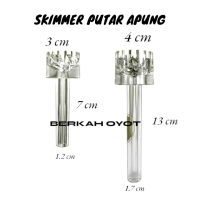 Skimmer Aquascape lily pipe Skimmer akrilik Terapung putar