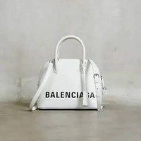 Tas BALENCIAGA VILLE SHW WHITE TOP HANDLE BAG SMALL 100% ORIGINAL SMALL 26X21X12CM