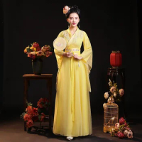 Hanfu Women Chinese Traditional Folk Costume Girl Han Dynasty Dance Wear Lady Fairy Cosplay Clothes Ancient Prince Suit 11975