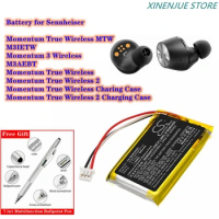 Wireless Headset Battery 3.7V/500mAh AHB702535PCT-01 for Sennheiser Momentum True Wireless 1/2/3/MTW/M3IETW/M3AEBT/Charing Case