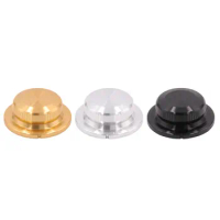 50mm-18mm Solid Aluminum Rotary Pointer Control Knob 6mm Hole For Hifi Audio AMP Turntable Recorder DAC CD DVD Player 1PC