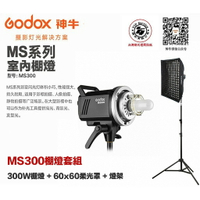 【eYe攝影】Godox 300W棚燈套組 MS300+SBFW60+LA-304 玩家棚燈 棚拍 商品攝影 保榮卡口