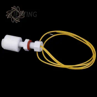 1pc PP Floating Ball Switch Liquid Water Level Sensor Horizontal Float Switch Down