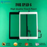 MENTPELI For iPad 6 9.7 (2018 Version) 6th Gen A1893 A1954 Touch Screen Digitizer Outer Glass Repair Replace