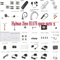 Hubsan Zino H117S RC Drone Original Accessories Motor Blade Housing Charging Light Strip GPS Remote Control Set 1