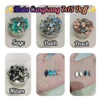 1lusin Payet Diamond Cangkang doff 7x15 Bahan Payet