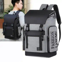 Casual Men's Backpack School Bag Anti-theft Men's Backpack Casual Outdoor Business Laptop Bag Backpack Large Capacity Travel Bag