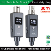 Microphone Wireless System Wireless Microphone Transmitter System UHF DSP Transmitter Receiver for Micphone VS jayete c 01