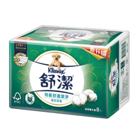 Kleenex 舒潔 棉花萃取抽取式衛生紙 (90抽/8包/共8串/箱)【杏一】