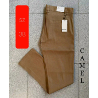 Celana Chinos Cole resleting Katun Panjang Nyaman Formal Santai Keren sz 38