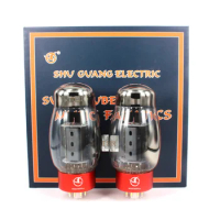 A-1369 Shuguang WEKT88 PLUS Electronic Tube Direct Replacement KT88/6550/KT120 Tube 1 Matched Pair
