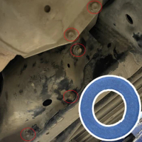 Car Aluminum Oil Drain Plug Gaskets Crush Washer Seals For Lexus ES 250/300/350 1992 - 2012 GS 400 IS LS 460/600h LX 570 RX 450h
