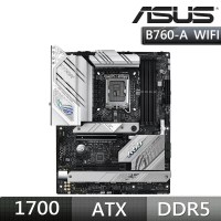 【ASUS 華碩】ROG STRIX B760-A GAMING WIFI 主機板+華碩 DUAL RTX4060-O8G WHITE 顯示卡(組合5-4)