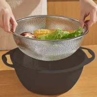Multi-functional Drain Basket Sink Kitchen Sink Strainer Fruit And Vegetable Basin Draining Basket Handle Washing Basket Kitchen