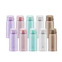 【ZOJIRUSHI 象印】買1送1 不鏽鋼保溫杯彈開式保溫杯360ml+360ml(SM-SR36E+SM-SR36E)