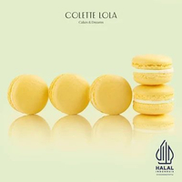 Macarons Vanilla & Lemon 5 pcs | Premium Dessert | Colette Lola