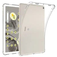 100pcs/lot For Google Pixel Tablet Whole Crystal Shockproof Thick Flexible TPU Case For Google Pixel Tablet
