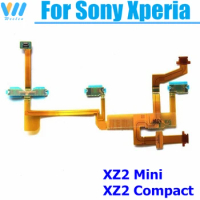 Power Volume Button Flex Cable For Sony Xperia XZ2 Compact/XZ2 Mini Power Volume Control Side Key Flex Cable Ribbon Repair Parts