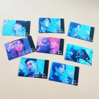 8pcs/set KPOP GOT7 Photocard Double Sides Card Postcard JinYoung Mark Jackson YoungJae BamBam YuGyeom Fans Collection