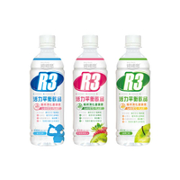 維維樂 R3活力平衡電解水Plus-柚子/蘋果/草莓 (500ml/瓶)【杏一】