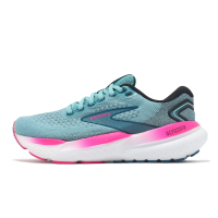 Brooks 慢跑鞋 Glycerin 21 女鞋 藍綠 粉 回彈 輕量 甘油系列 運動鞋 1204081B497