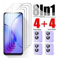 8 In 1 Camera Lens Screen Protector For vivoY17s vivo Y17s 4G Glass Tempered Protective Glass vivoY 17s weiwo Y17s Y 17 s 2023