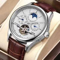LIGE Mens Watches Automatic Male Watch Luxury Brand Wrist Watch Sport Waterproof Watch for Men Creative Clock Relogio Masculino